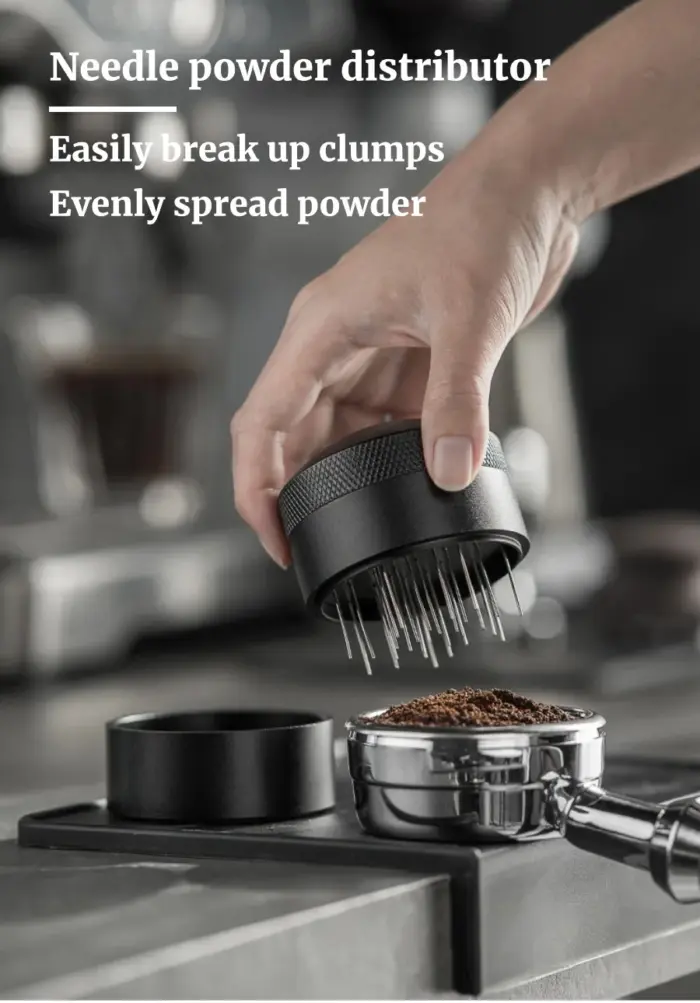 Espresso Stirrer WDT Tool, Espresso Distribution Tool for 51mm 54mm 53mm 58mm Portafilter, Coffee Powder Stirring Tool - Image 12