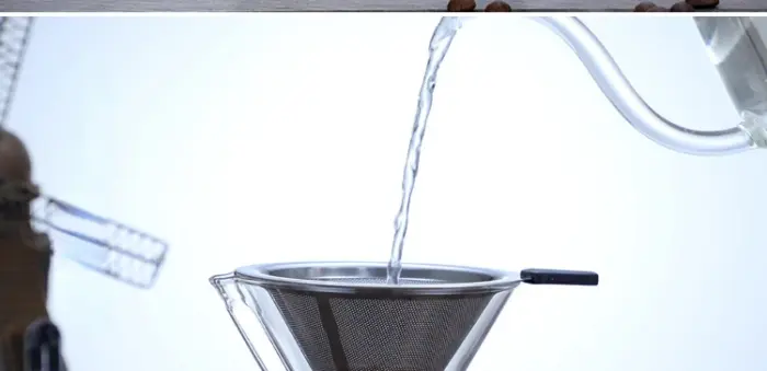 Hand Glass Coffee Kettle with Stainless Steel Filter Drip Brewing Hot Brewer Coffee Pot Dripper Barista Pour Over Coffee Maker - Image 52