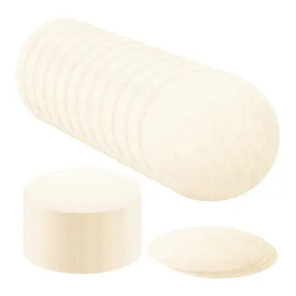 500 Pcs Replacement Paper Filters Round Coffee Maker Filters Disposable for Aerobie Aeropress Coffee and Espresso Makers