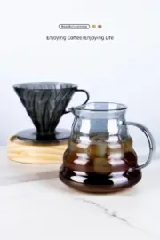 Heat-resistant Resin Black Cone Shape 1-4cups for Barista Coffee Brewing Cup Coffee Dripper Maker Coffee Dripper - Image 14