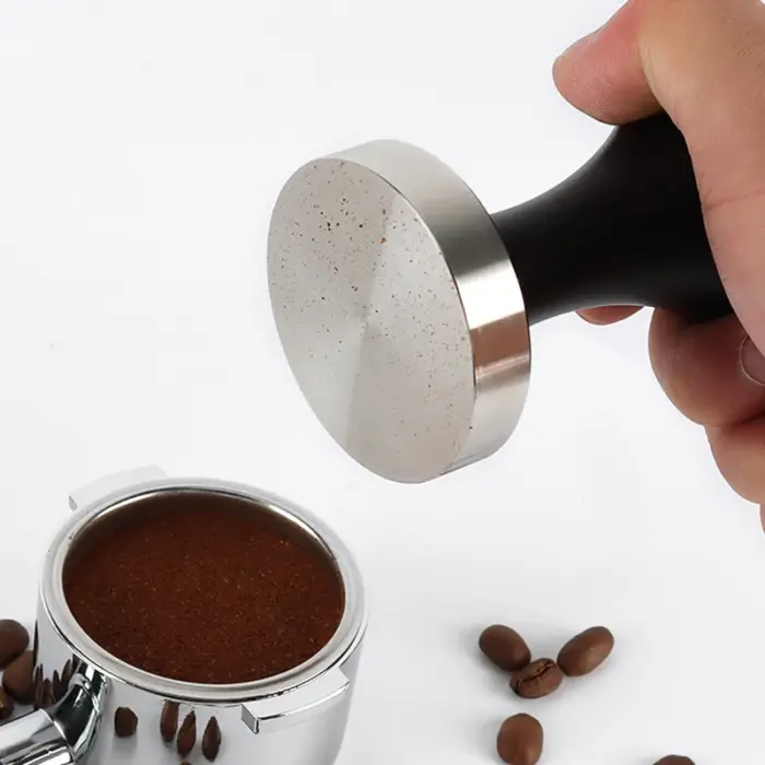 Coffee Tamper 51mm Tamper and Coffee Stirrer Set Wood Handle Coffee Tampers Coffee Accessories Barista Tools Tampers 51/53/58mm - Image 11