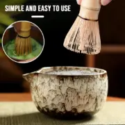 6PCS Japanese Matcha Tea Set Safe Bamboo Whisk Teaspoon Tea Sets Matcha Bowl Matcha Whisk Holder for Tea Lovers Tea-Making Tools - Image 5
