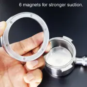 6 Magnetic Espresso Coffee Dosing Ring - Dosing Funnel Aluminum with 6 Magnets Fits 51/54/58/58.5mm Portafilter - Image 13