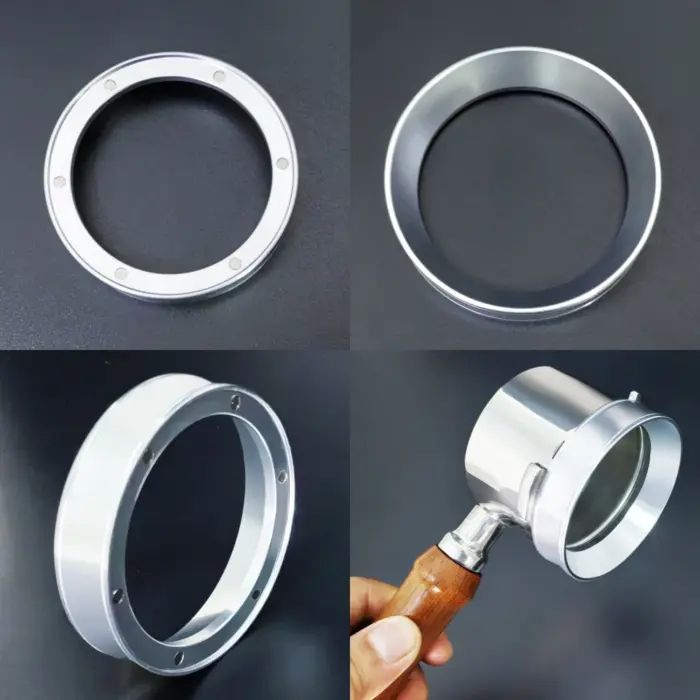 6 Magnetic Espresso Coffee Dosing Ring - Dosing Funnel Aluminum with 6 Magnets Fits 51/54/58/58.5mm Portafilter - Image 5