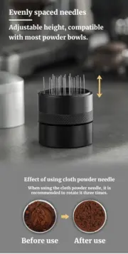 Espresso Stirrer WDT Tool, Espresso Distribution Tool for 51mm 54mm 53mm 58mm Portafilter, Coffee Powder Stirring Tool - Image 13