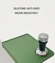 Coffee Tamper Mat Pad Anti Skid Tamper Mat Barista Coffeeware Tamping Tools Barista Espresso Tampering Holder Corner Cushion Pad - Image 14