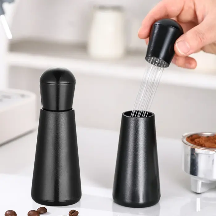 Coffee Tamper 51mm Tamper and Coffee Stirrer Set Wood Handle Coffee Tampers Coffee Accessories Barista Tools Tampers 51/53/58mm - Image 17