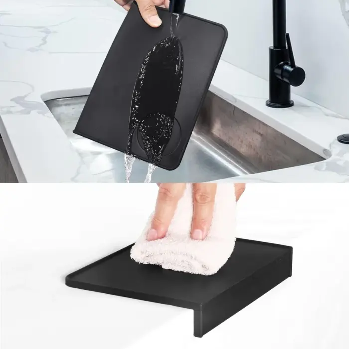 Coffee Tamper Mat Pad Anti Skid Tamper Mat Barista Coffeeware Tamping Tools Barista Espresso Tampering Holder Corner Cushion Pad - Image 4