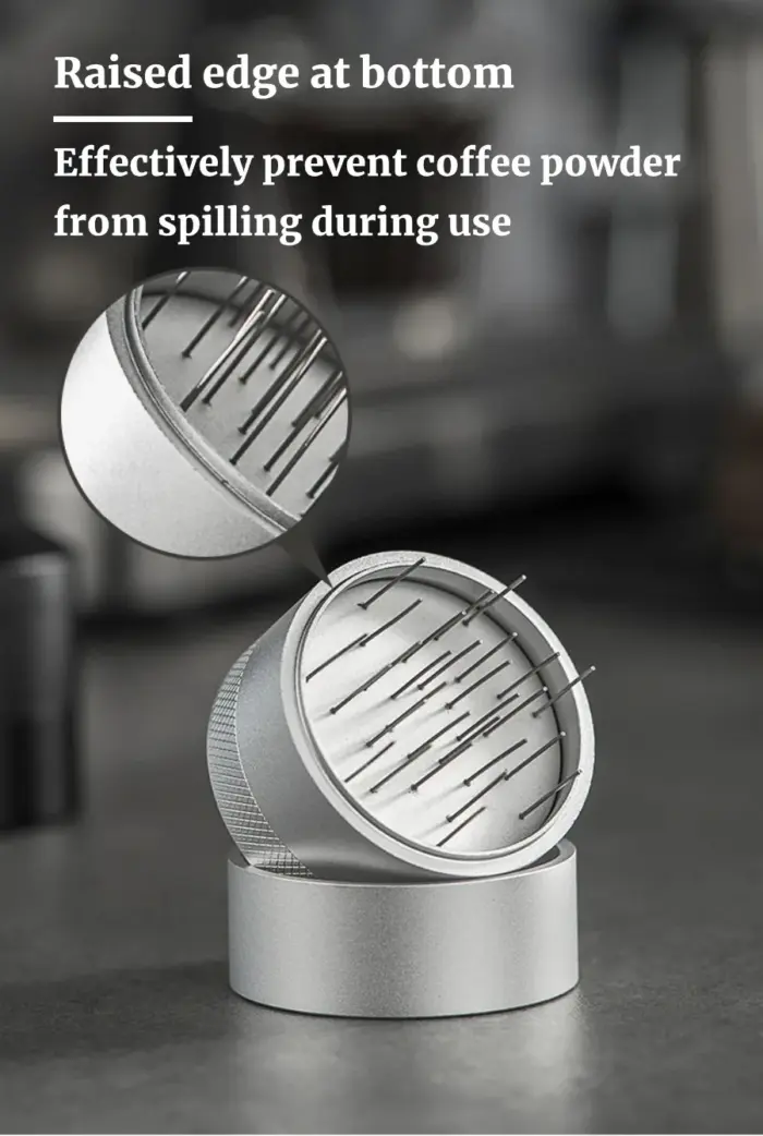 Espresso Stirrer WDT Tool, Espresso Distribution Tool for 51mm 54mm 53mm 58mm Portafilter, Coffee Powder Stirring Tool - Image 14