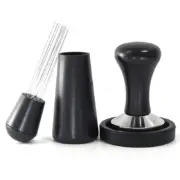 Coffee Tamper 51mm Tamper and Coffee Stirrer Set Wood Handle Coffee Tampers Coffee Accessories Barista Tools Tampers 51/53/58mm - Image 8