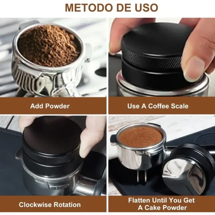 51/53/58mm Coffee Tamper Coffee Distributor Espresso Distribution Tool Espresso Machine Accessories Tools,Coffee Shops Kitchen - Image 3