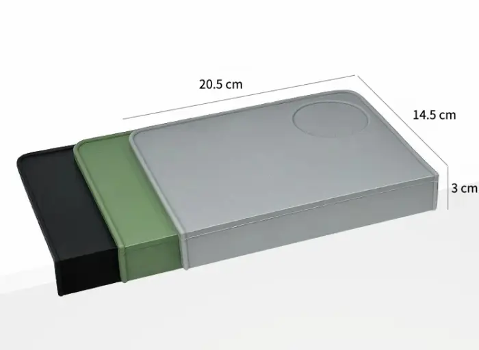 Coffee Tamper Mat Pad Anti Skid Tamper Mat Barista Coffeeware Tamping Tools Barista Espresso Tampering Holder Corner Cushion Pad - Image 13