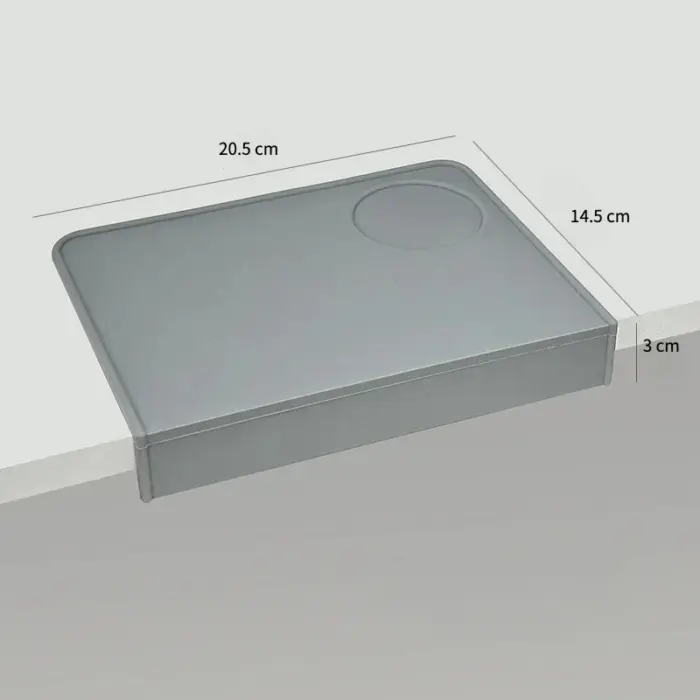 Coffee Tamper Mat Pad Anti Skid Tamper Mat Barista Coffeeware Tamping Tools Barista Espresso Tampering Holder Corner Cushion Pad - Image 8
