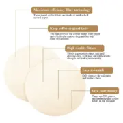 500 Pcs Replacement Paper Filters Round Coffee Maker Filters Disposable for Aerobie Aeropress Coffee and Espresso Makers - Image 2