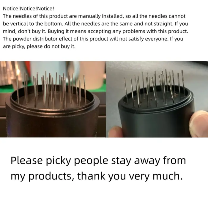 Espresso Stirrer WDT Tool, Espresso Distribution Tool for 51mm 54mm 53mm 58mm Portafilter, Coffee Powder Stirring Tool - Image 10