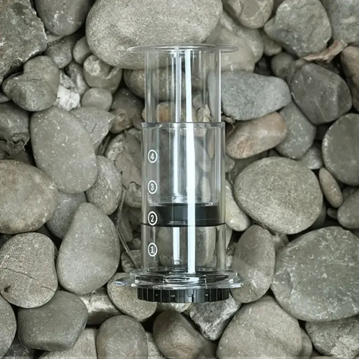 Portable French Press Coffee Maker Transparent Espresso Coffee Pot Air Press Coffee Machine With Filters For Aero Press - Image 2